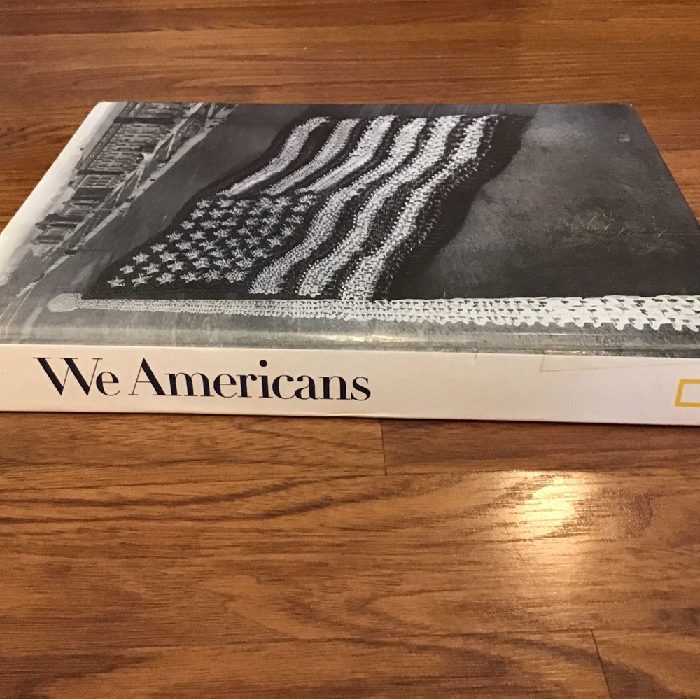 Vintage 1999 “We Americans” National Geographic Coffee Table Hardcover Book